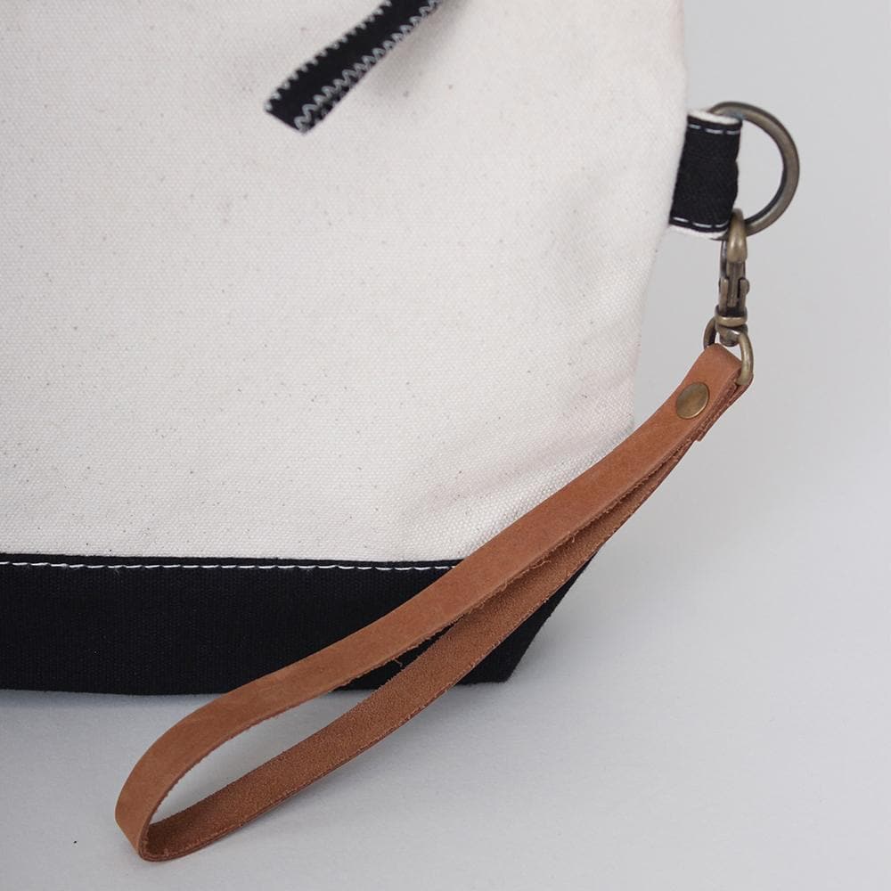 Leather Wristlet Clip
