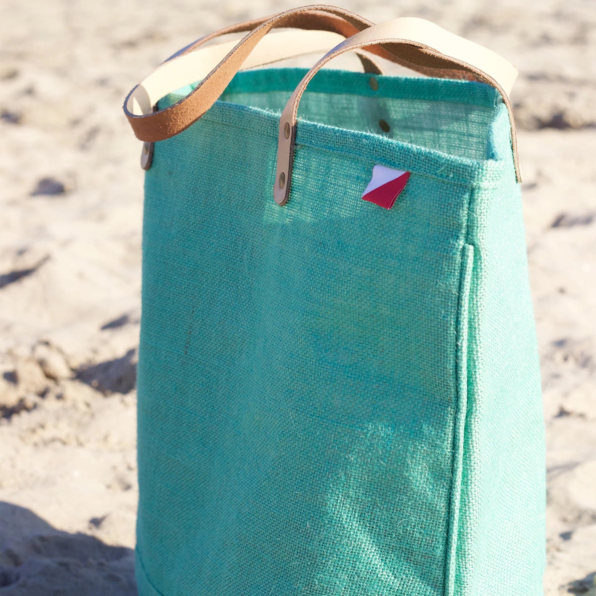 Big Jute Colored Tote Bags