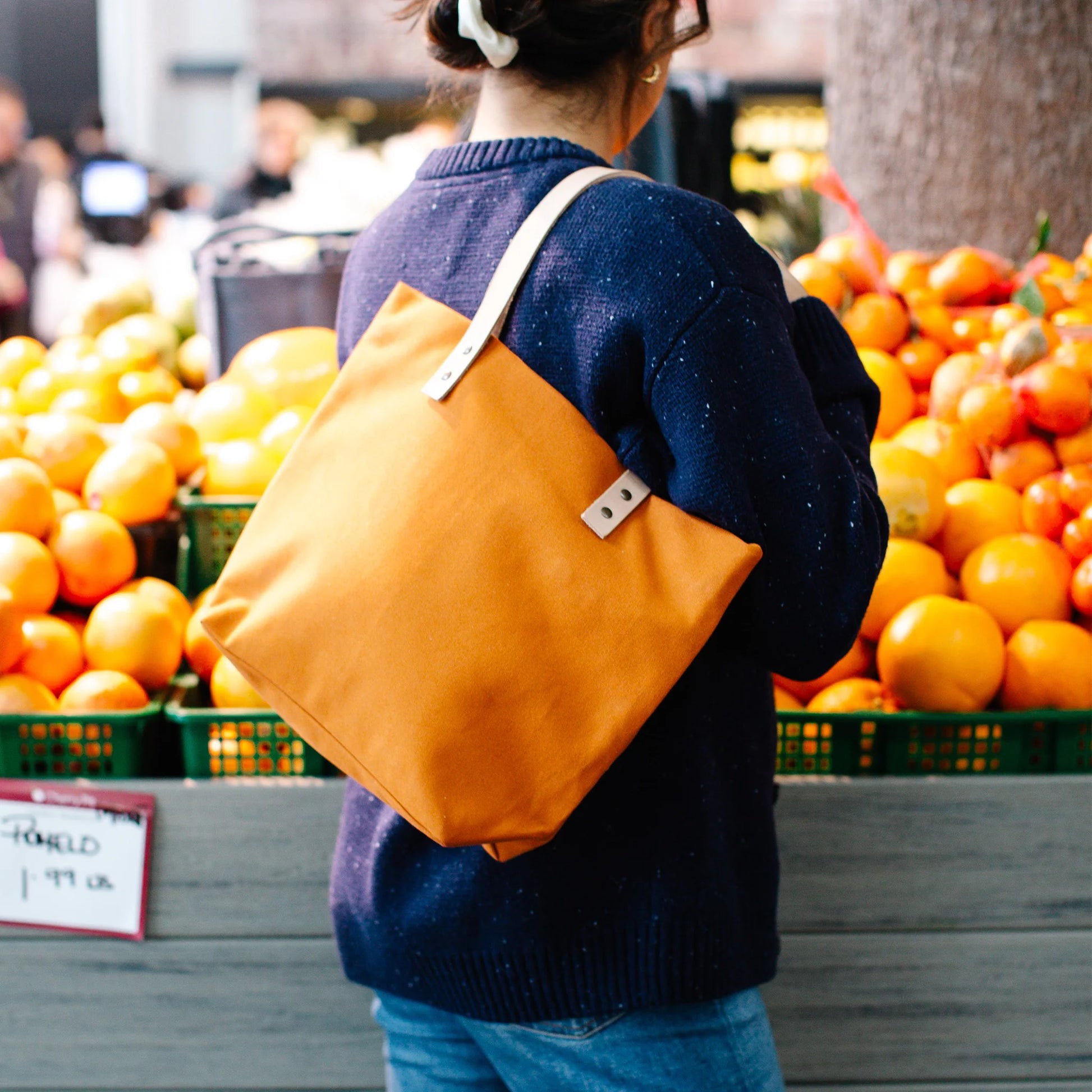 Cape Canvas and Leather Handbag
