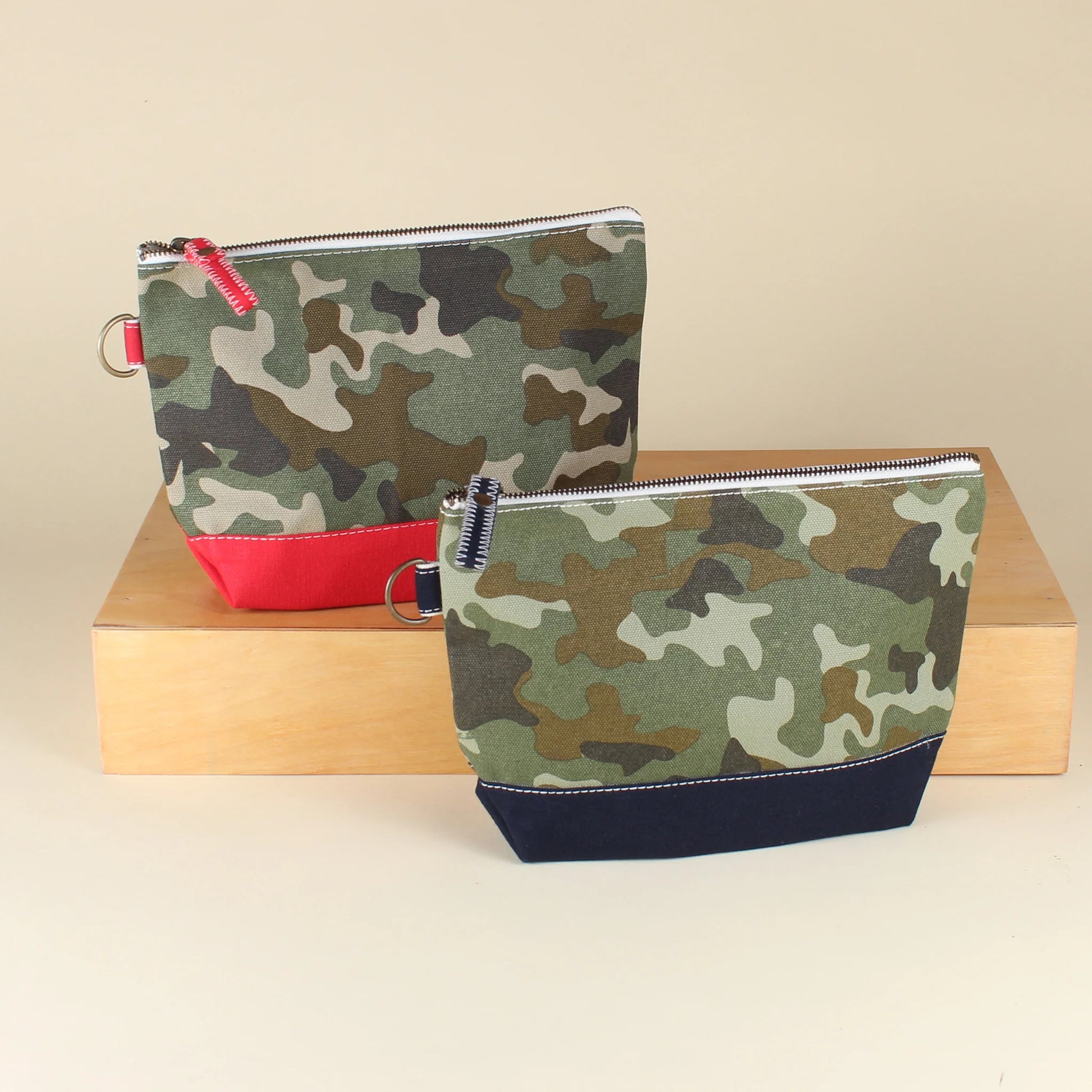 All In Zip Top Pouch in Venture Camo Print