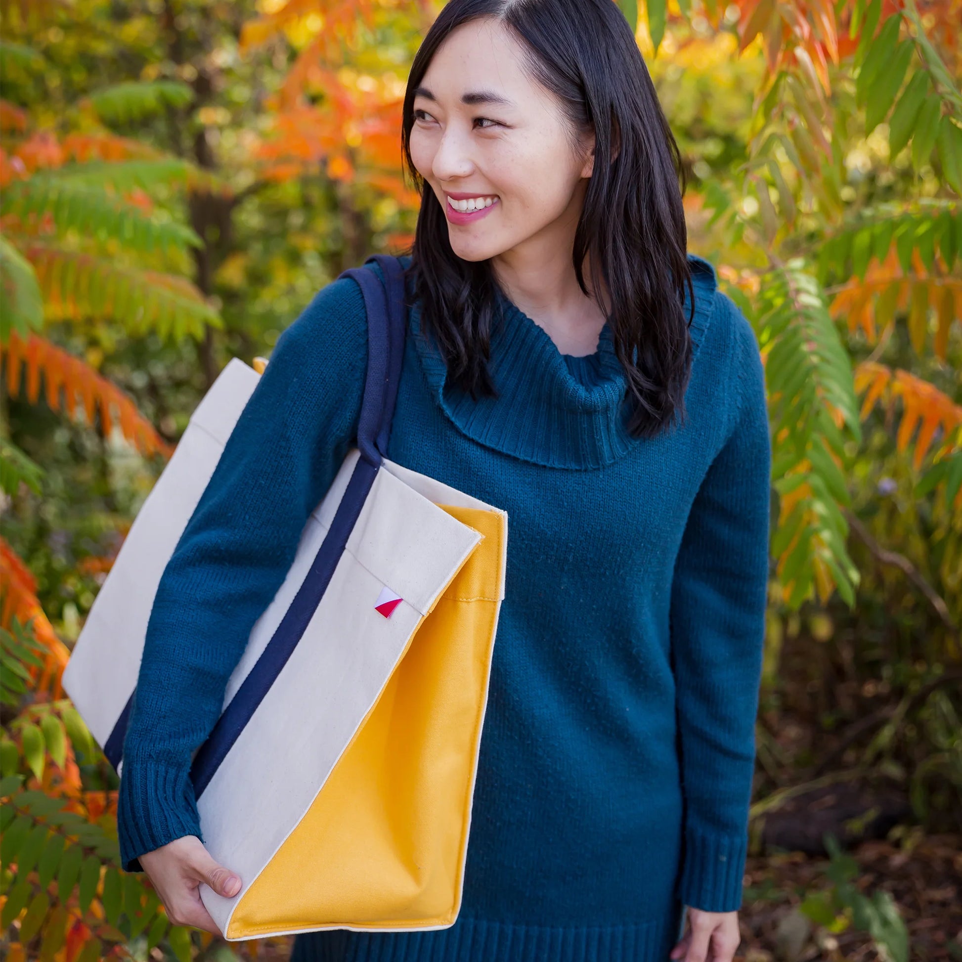 Havana Colorblock Tote Bag