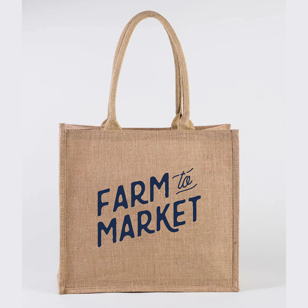Jute Natural Farm to Market Bag