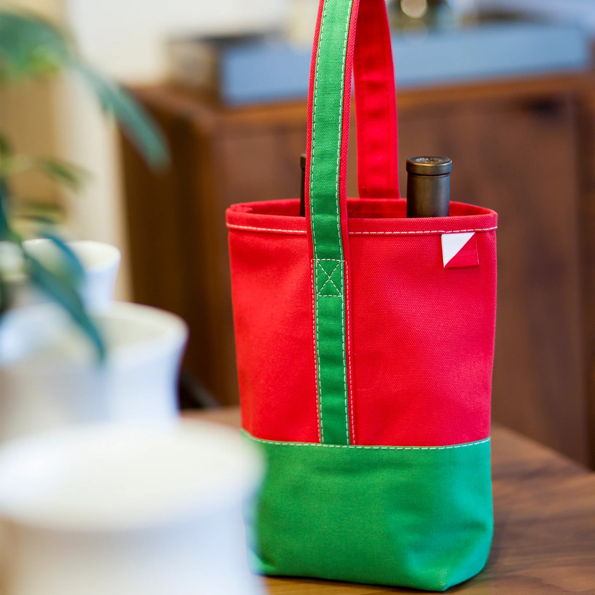 Holiday Wine Totes