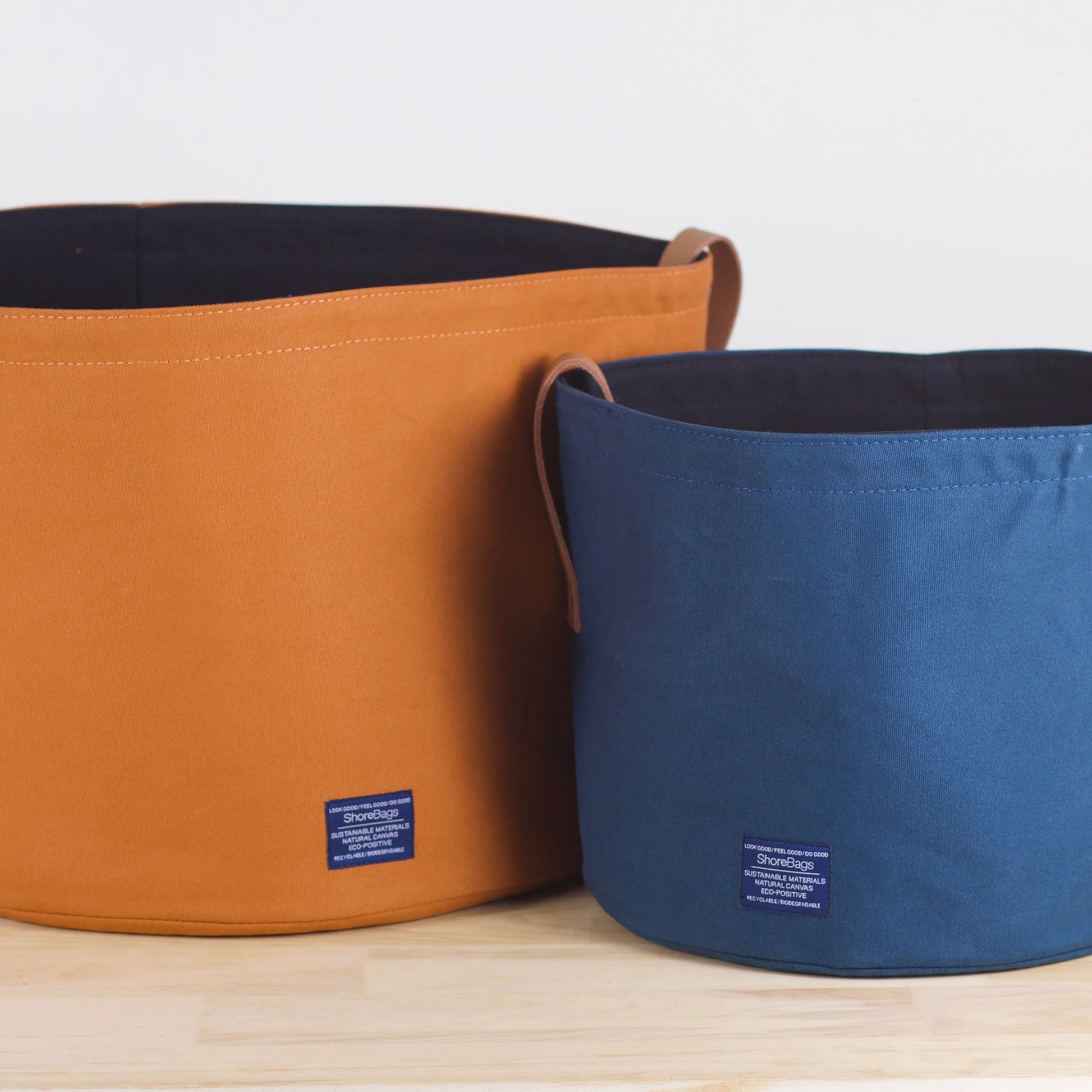 Canvas Storage Bucket Medium