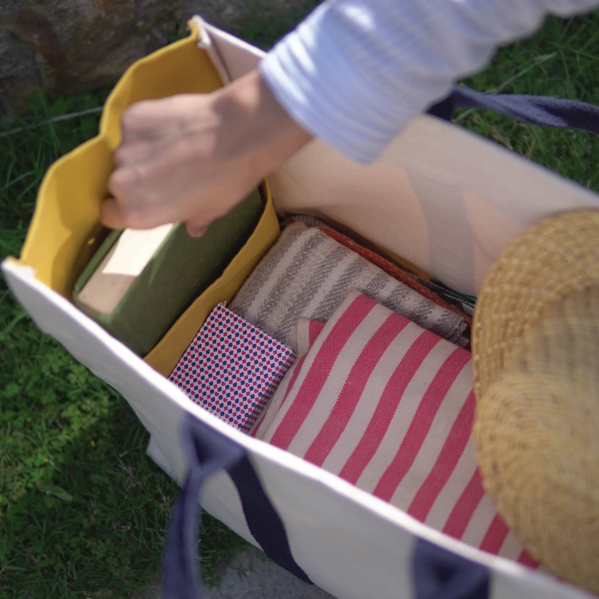 Havana Colorblock Tote Bag